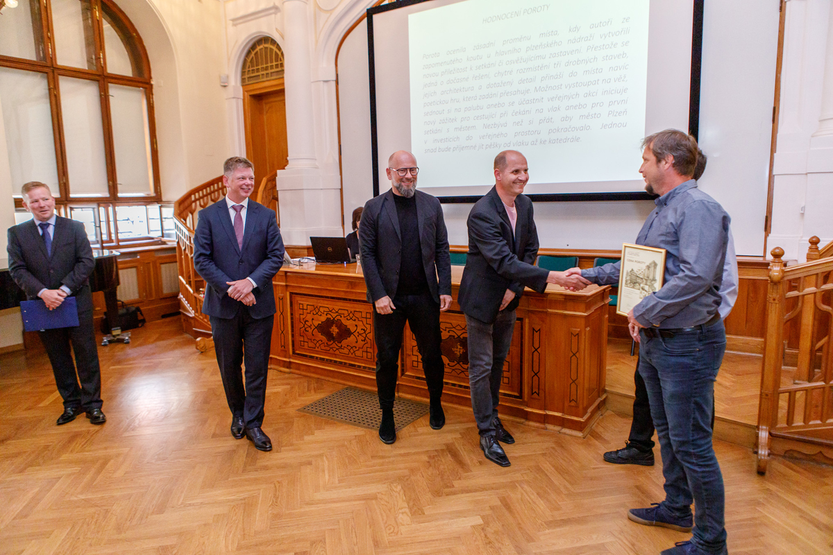 Cena Hanuše Zápala 2018-2022 (foto: Vít Štaif, 14.6.2022)