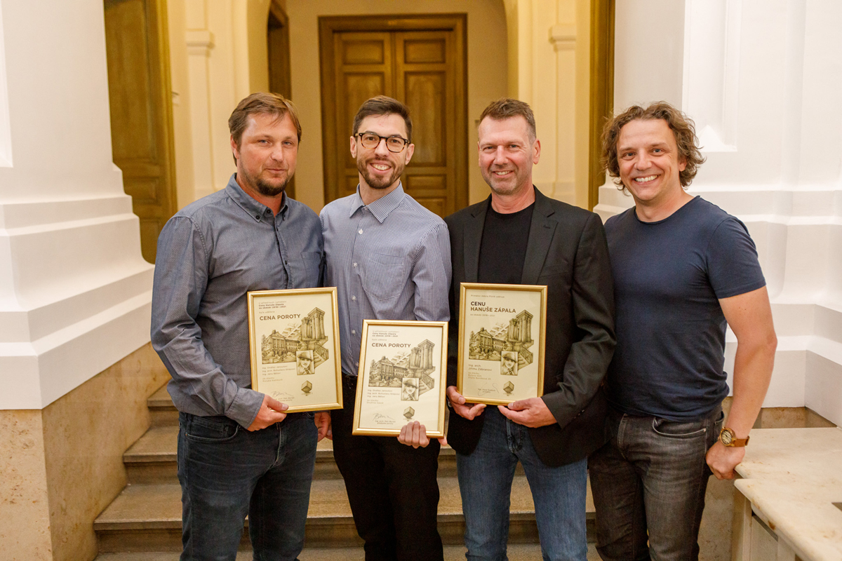 Cena Hanuše Zápala 2018-2022 (foto: Vít Štaif, 14.6.2022)