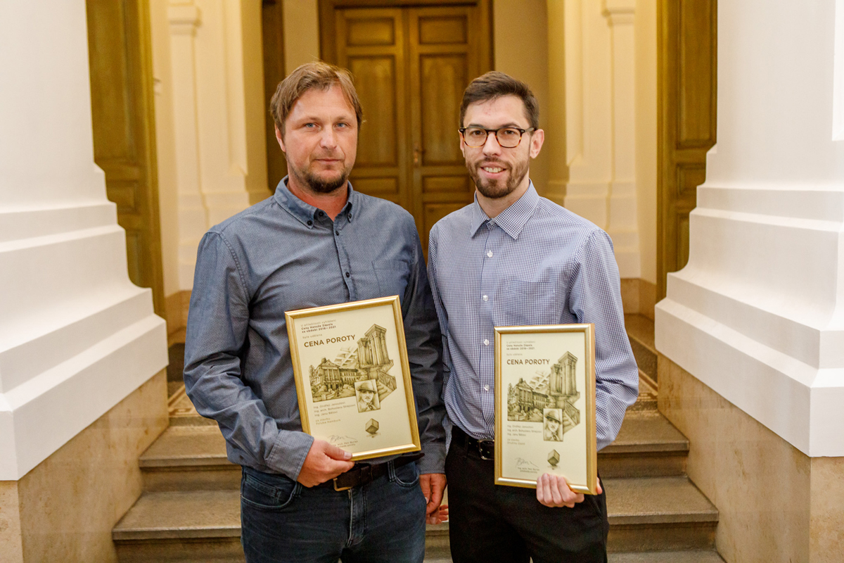 Cena Hanuše Zápala 2018-2022 (foto: Vít Štaif, 14.6.2022)