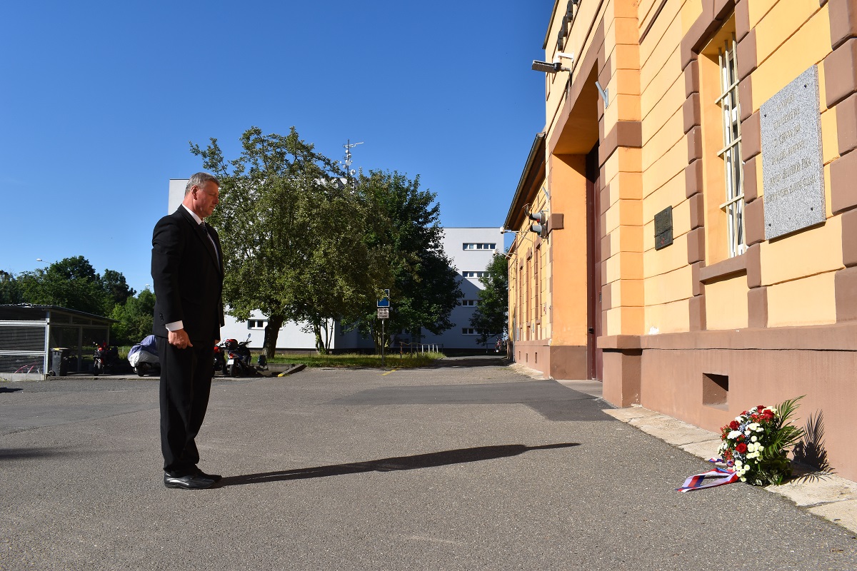 Heliodor Píka (foto: H. Josefová, 21.6.2022)