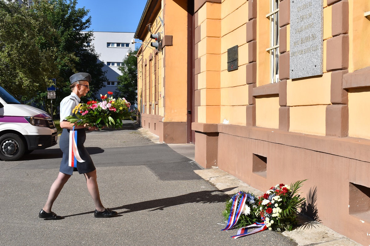 Heliodor Píka (foto: H. Josefová, 21.6.2022)