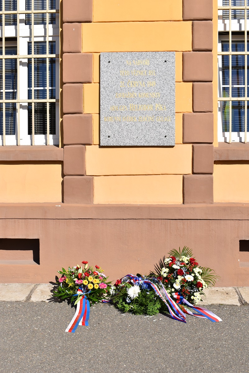 Heliodor Píka (foto: H. Josefová, 21.6.2022)