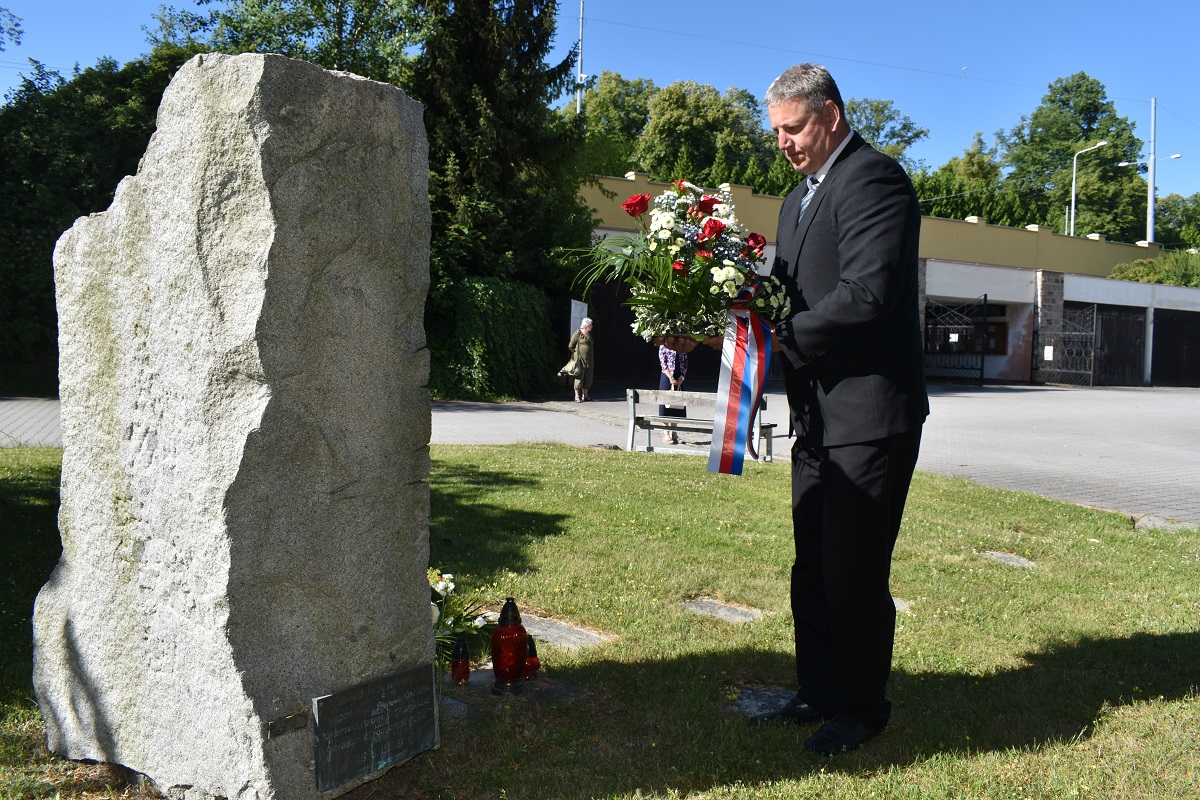 Heliodor Píka (foto: H. Josefová, 21.6.2022)