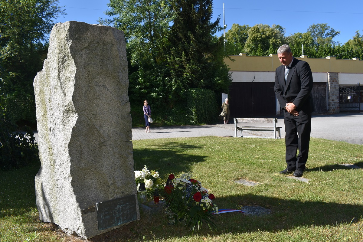 Heliodor Píka (foto: H. Josefová, 21.6.2022)