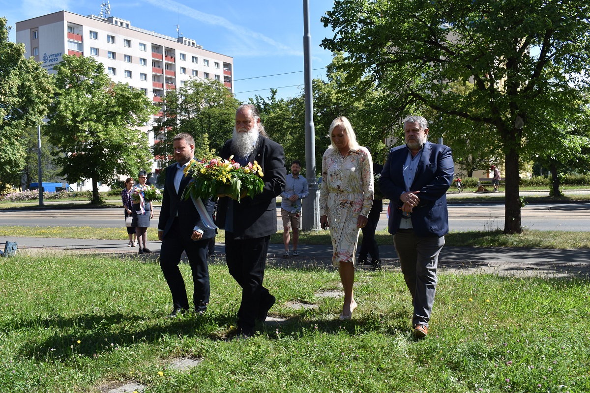 Heliodor Píka (foto: H. Josefová, 21.6.2022)