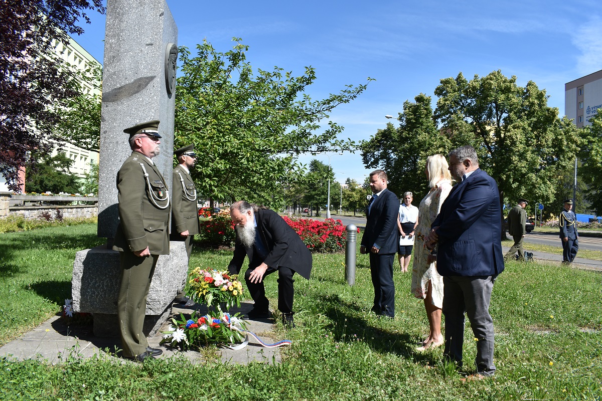 Heliodor Píka (foto: H. Josefová, 21.6.2022)
