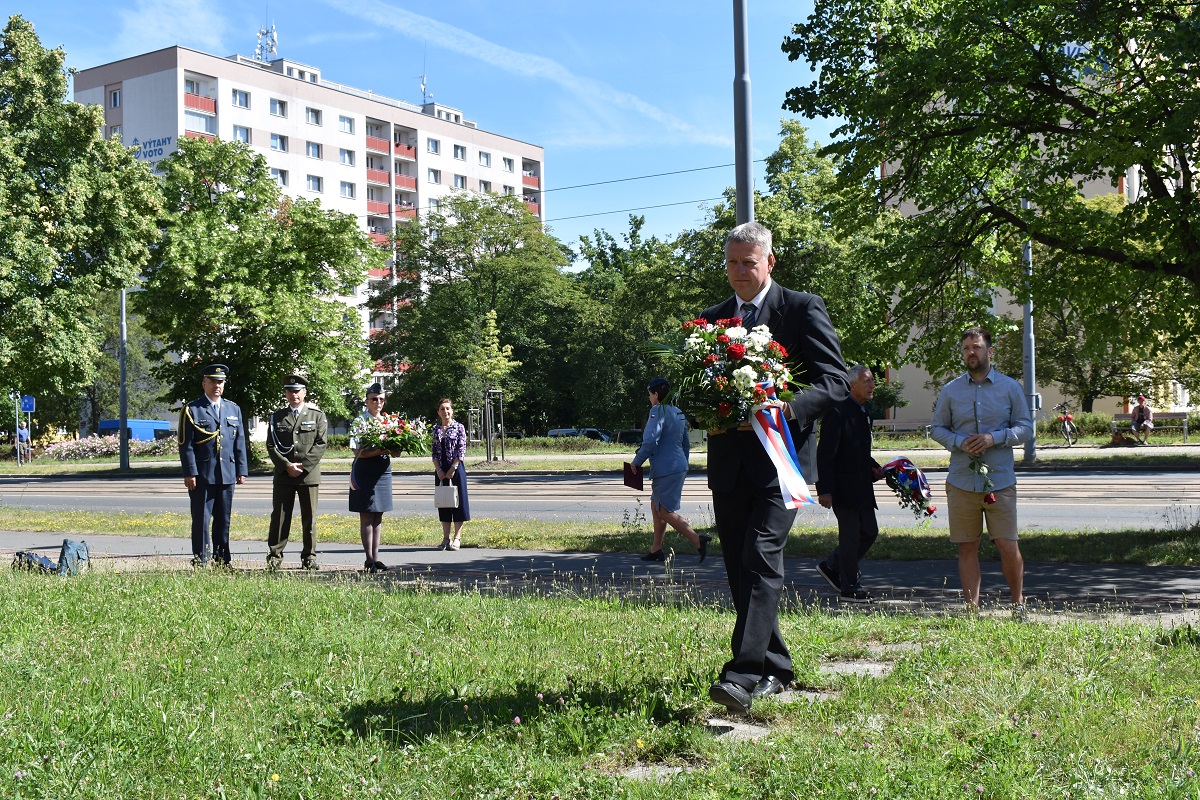 Heliodor Píka (foto: H. Josefová, 21.6.2022)