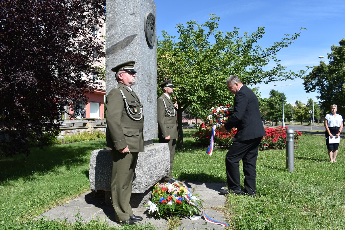Heliodor Píka (foto: H. Josefová, 21.6.2022)