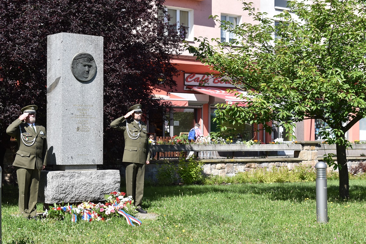 Heliodor Píka (foto: H. Josefová, 21.6.2022)