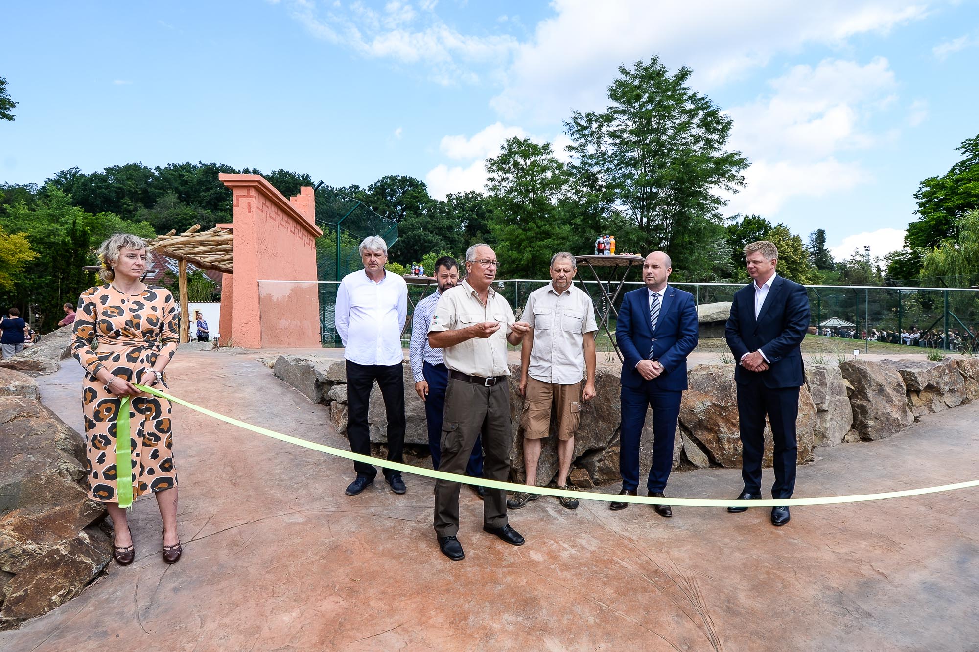 Plzeňská zoo modernizovala výběh pro lvy (foto: M. Pecuch, 28.6.2022)