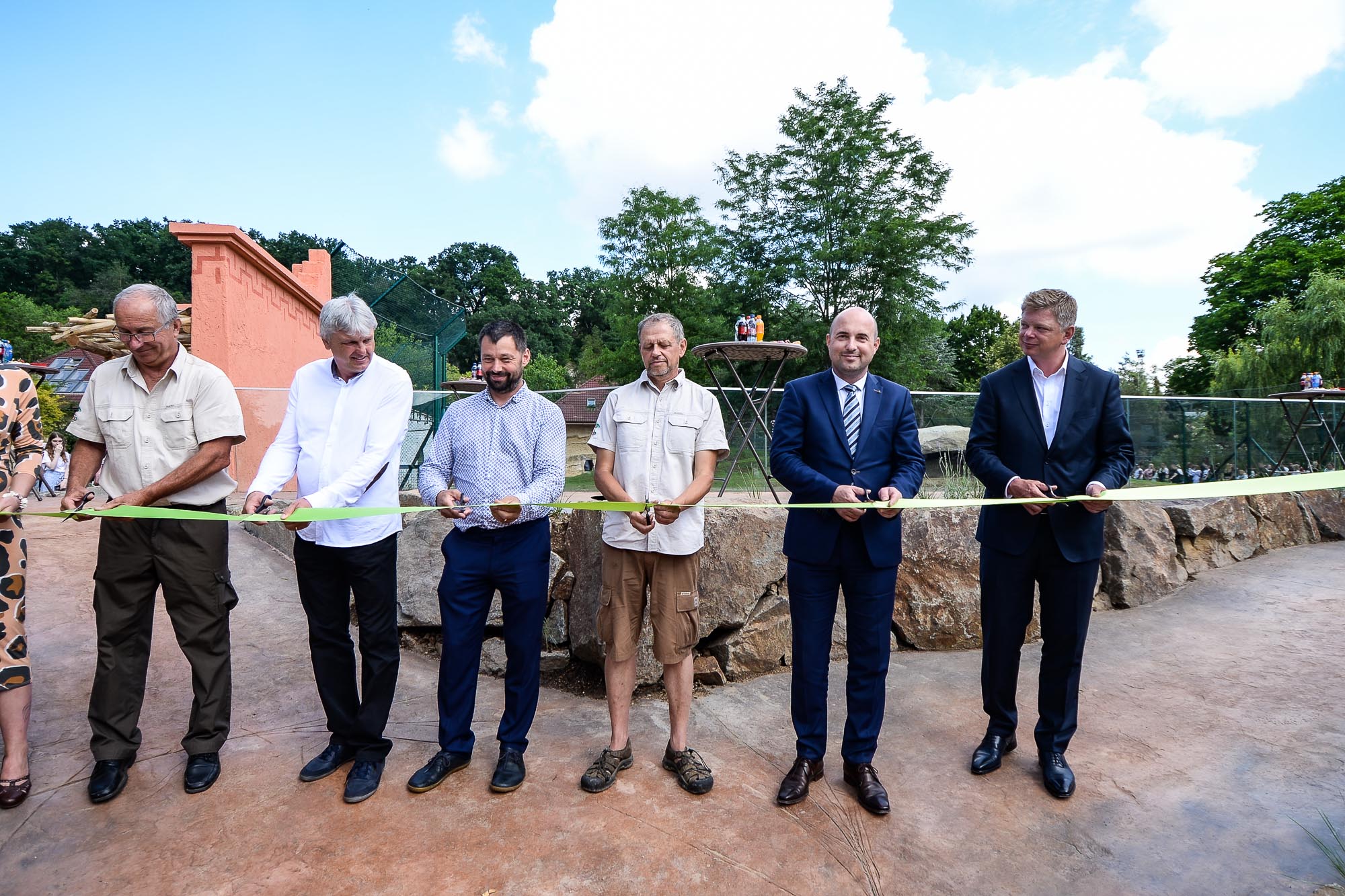 Plzeňská zoo modernizovala výběh pro lvy (foto: M. Pecuch, 28.6.2022)