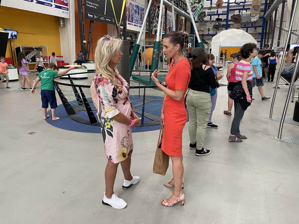 Děti z domova Domino navštívily Techmanii (foto: M. Kovářová, 28.6.2022)