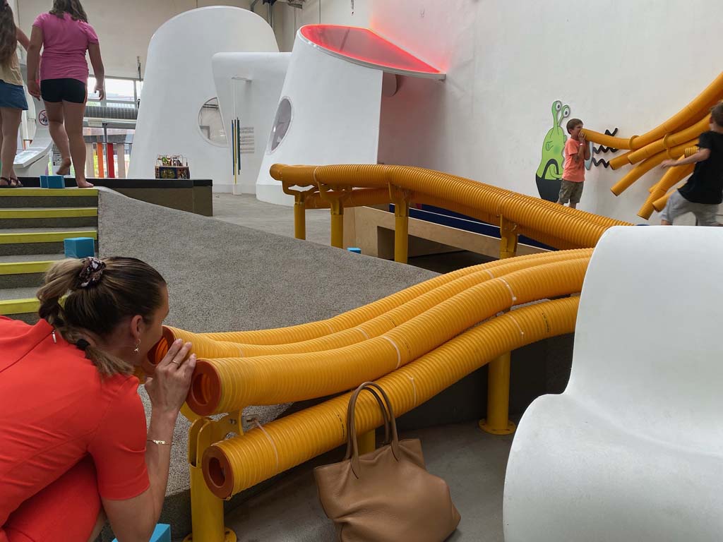 Děti z domova Domino navštívily Techmanii (foto: M. Kovářová, 28.6.2022)