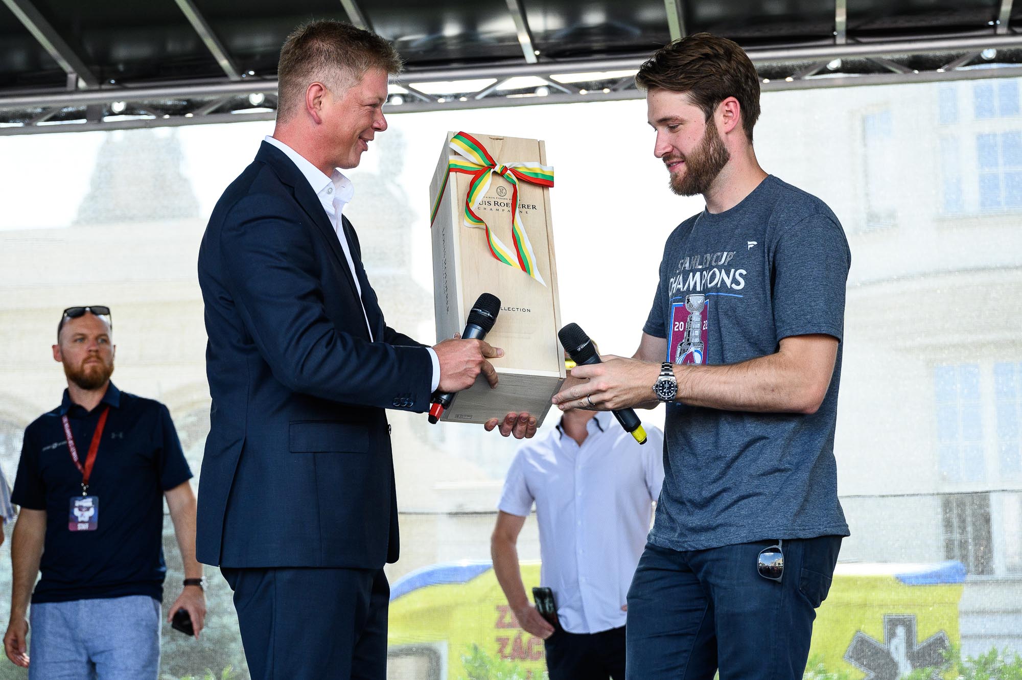 Pavel Francouz přivezl do Plzně Stanley Cup (foto: V. Vecka, 22.7.2022)
