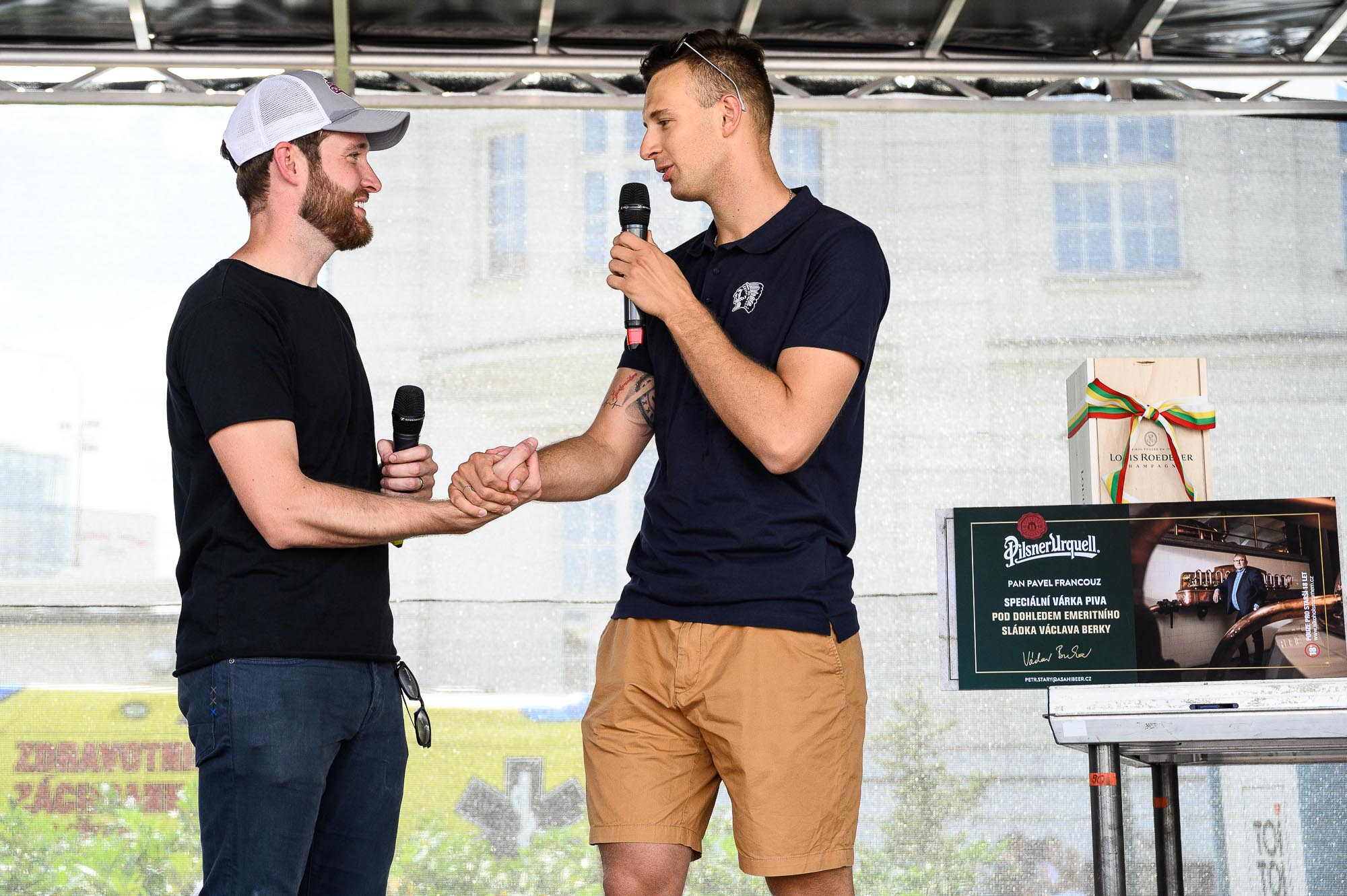 Pavel Francouz přivezl do Plzně Stanley Cup (foto: V. Vecka, 22.7.2022)