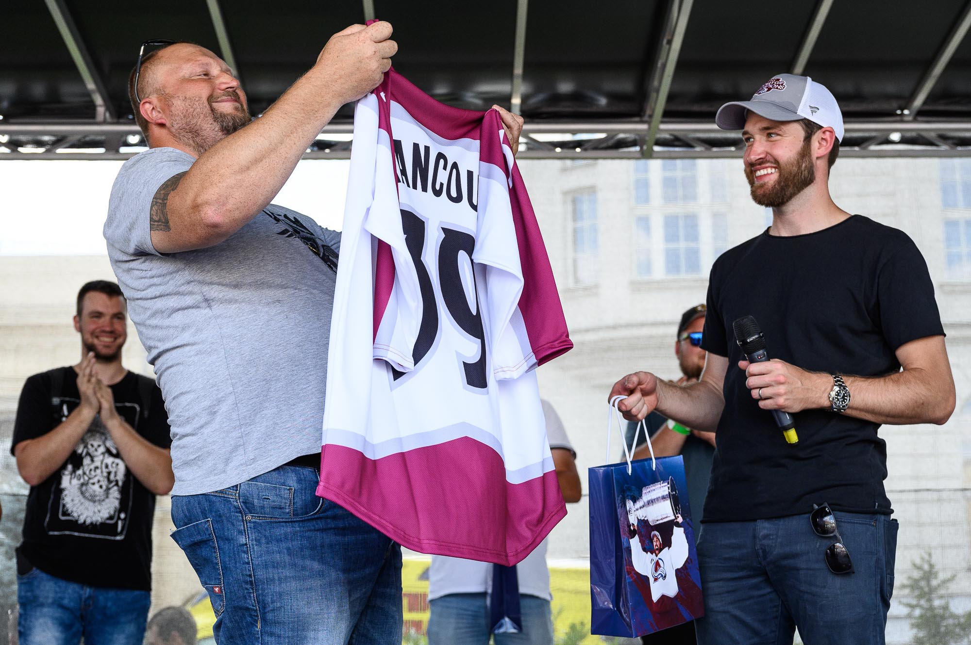 Pavel Francouz přivezl do Plzně Stanley Cup (foto: V. Vecka, 22.7.2022)