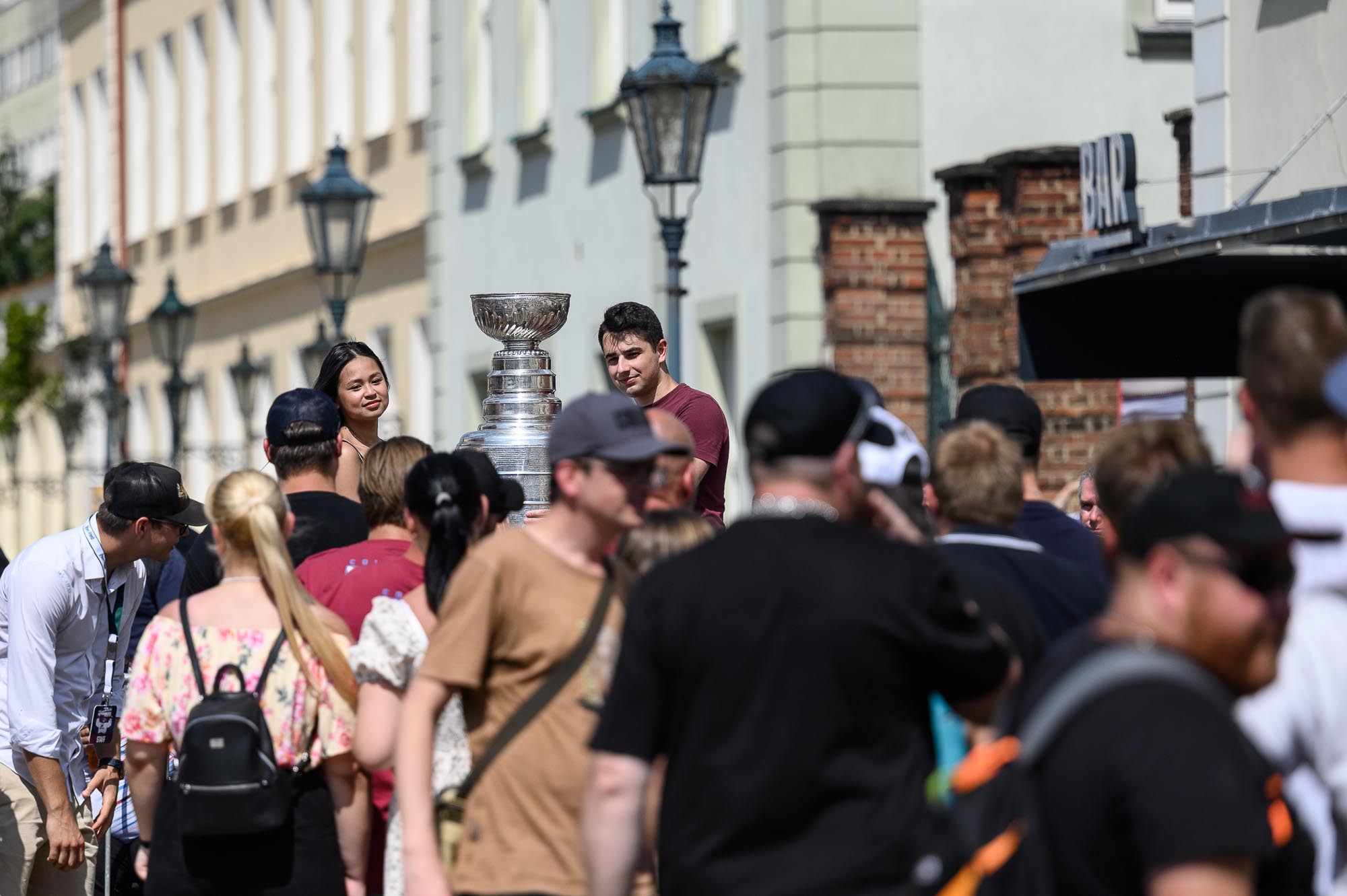 Pavel Francouz přivezl do Plzně Stanley Cup (foto: V. Vecka, 22.7.2022)