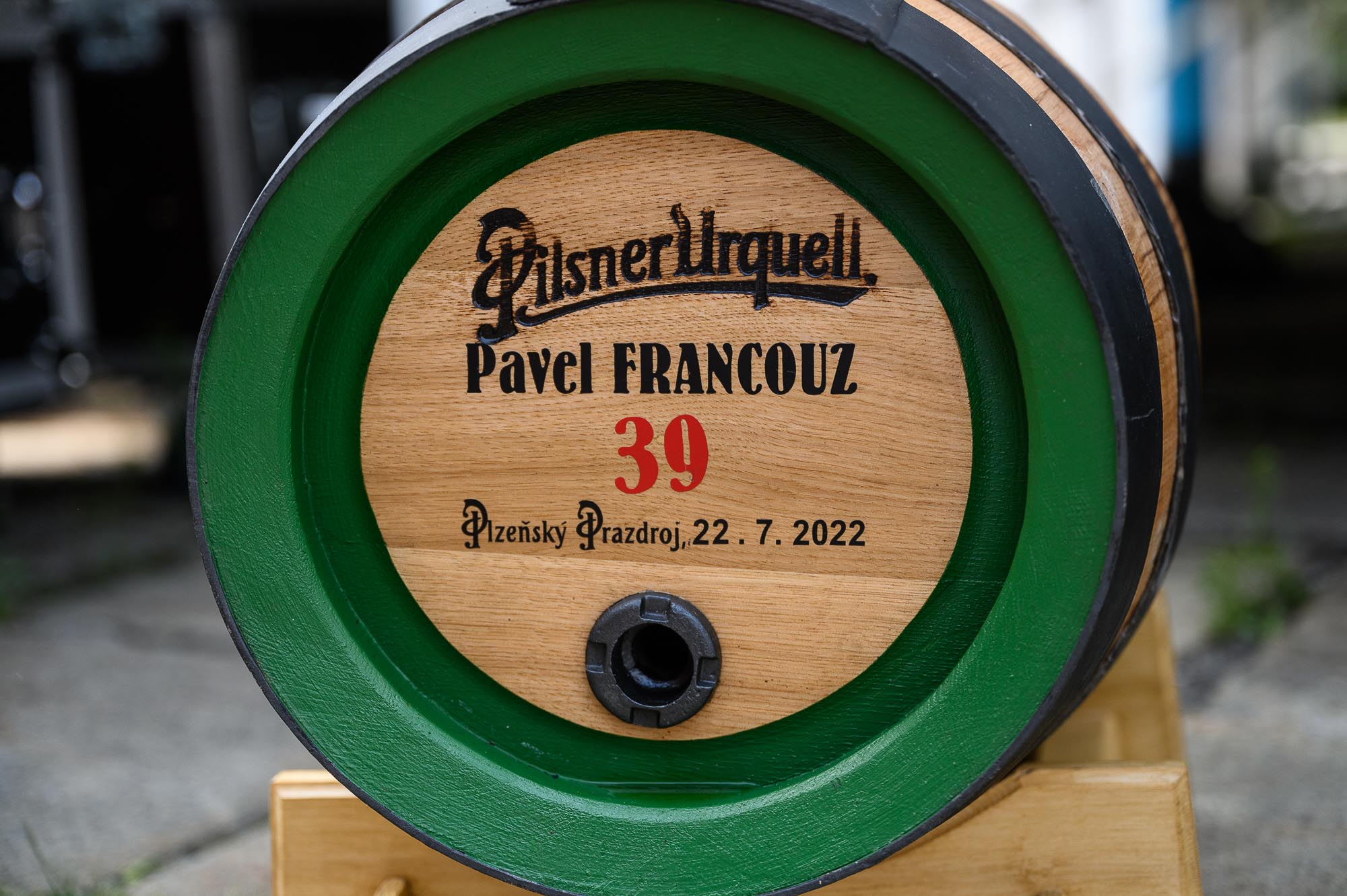 Pavel Francouz přivezl do Plzně Stanley Cup (foto: V. Vecka, 22.7.2022)