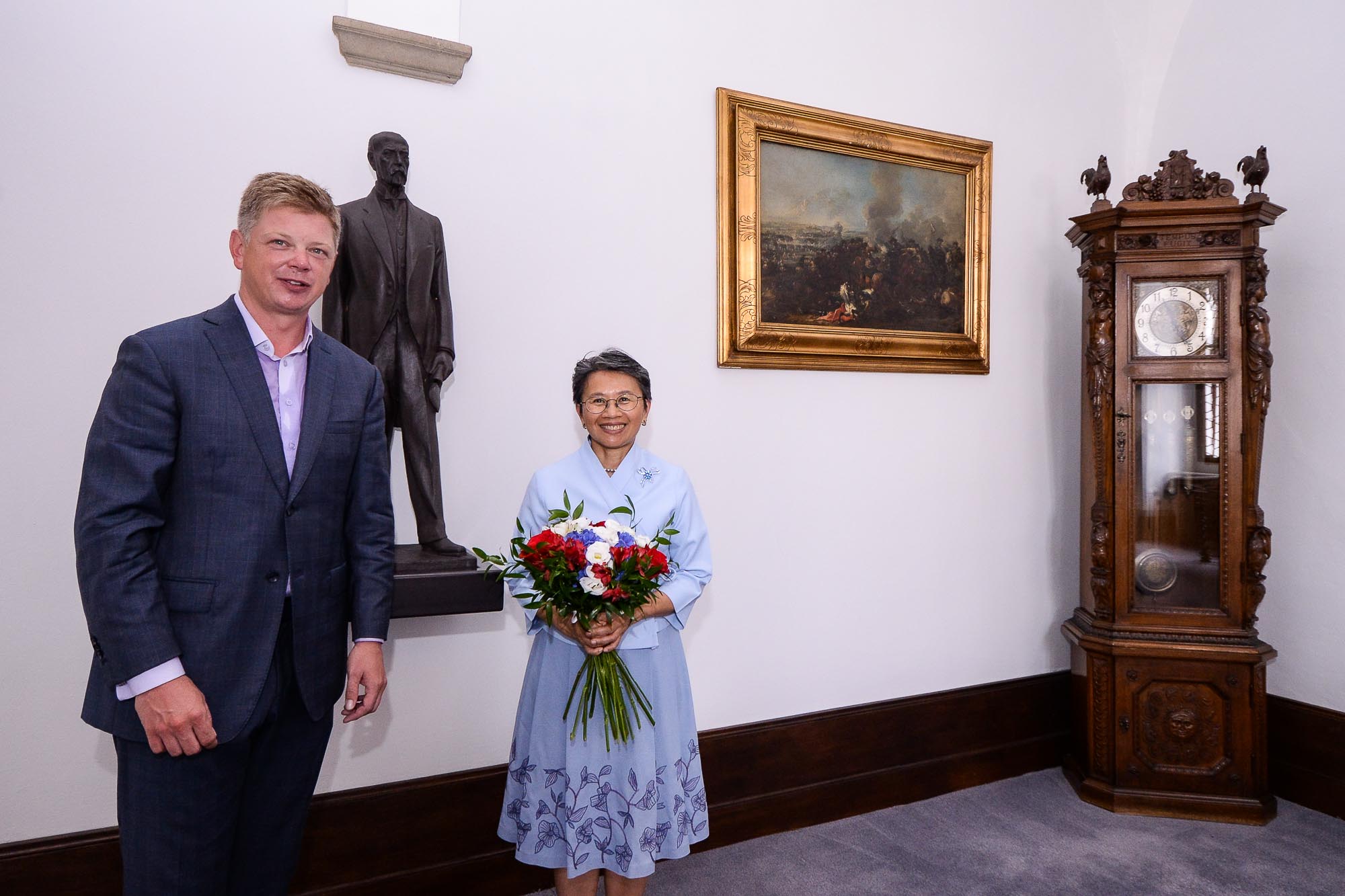 Plzeň navštívila thajská velvyslankyně (foto: M. Pecuch, 2.8.2022)