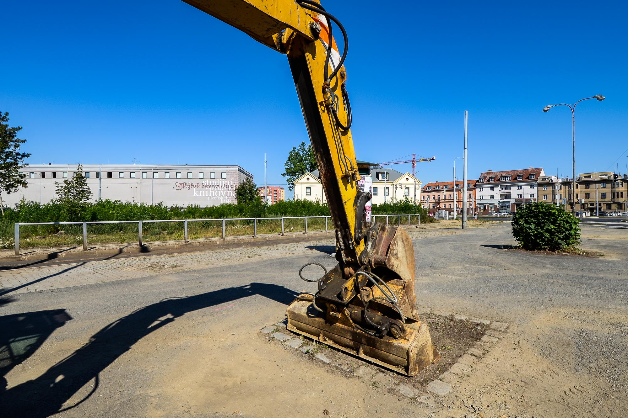 Plzeň zahájila stavbu vstupní brány do Borského parku