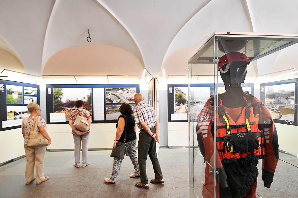 Plzeňané po dvaceti letech vzpomínali na velké povodně (foto: M. Chaloupka, 11.8.2022)