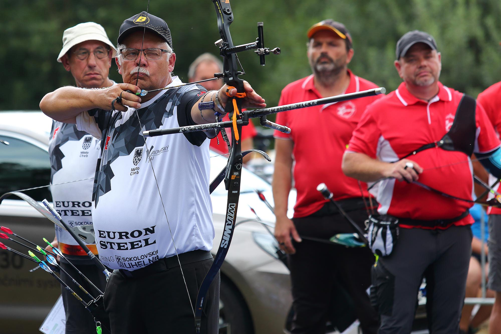 Úvodní víkend Sportmanie Plzeň 2022 poznamenal déšť (foto: Z. Vaiz, 20.8.2022)