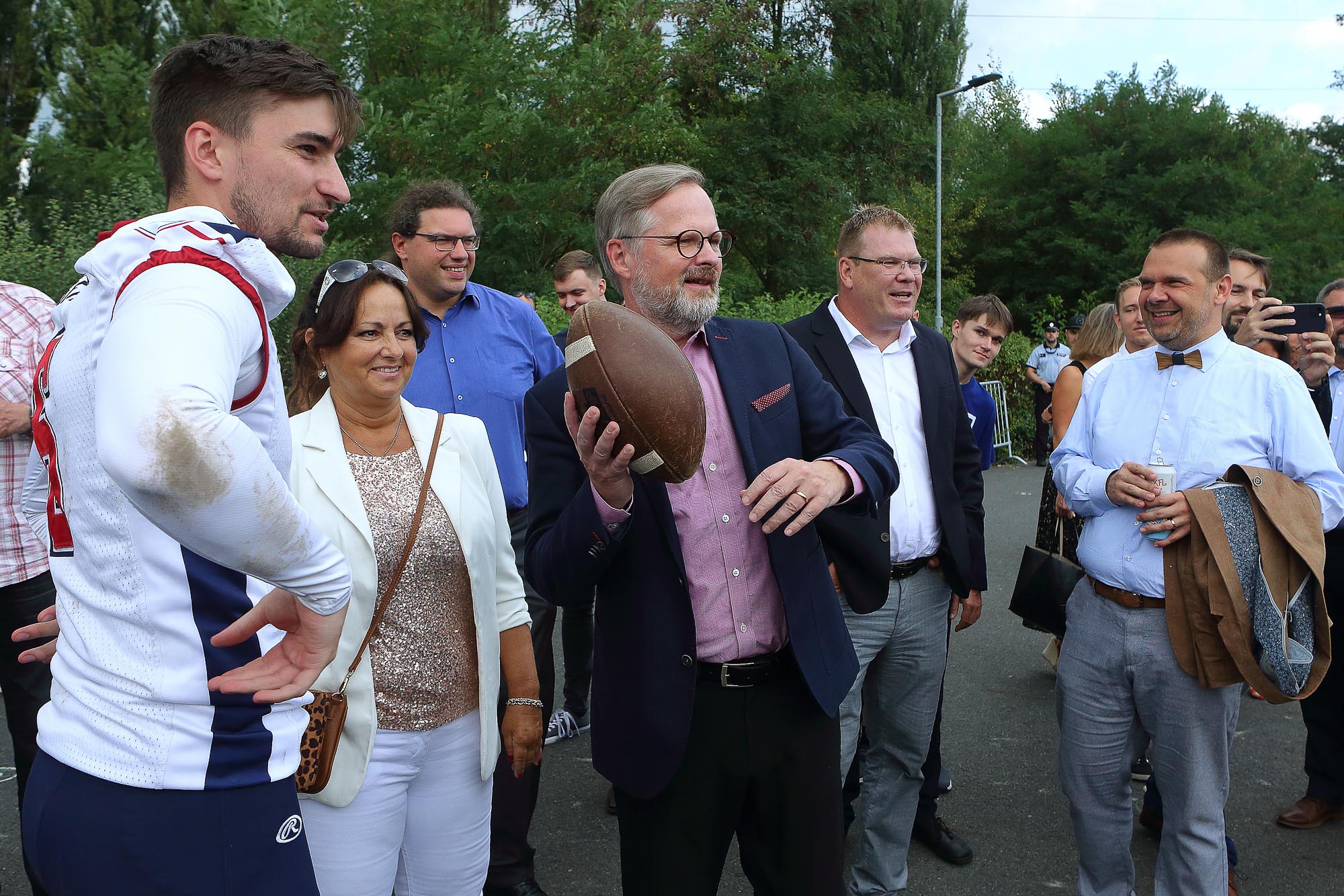 Úvodní víkend Sportmanie Plzeň 2022 poznamenal déšť (foto: Z. Vaiz, 20.8.2022)
