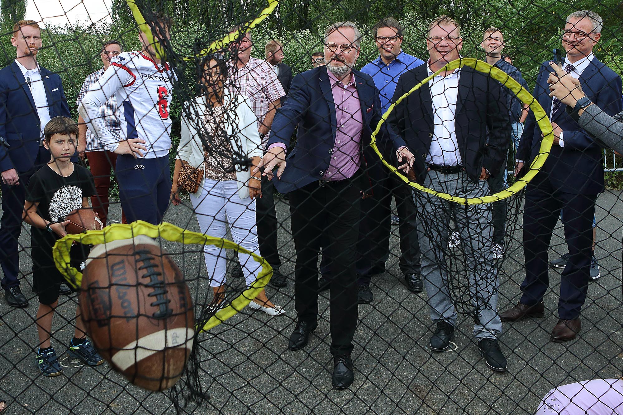 Úvodní víkend Sportmanie Plzeň 2022 poznamenal déšť (foto: Z. Vaiz, 20.8.2022)