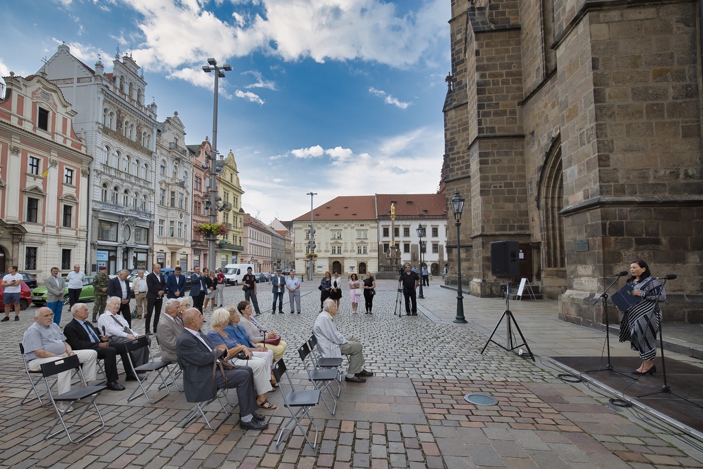 Město si připomnělo události 21. srpna 1968