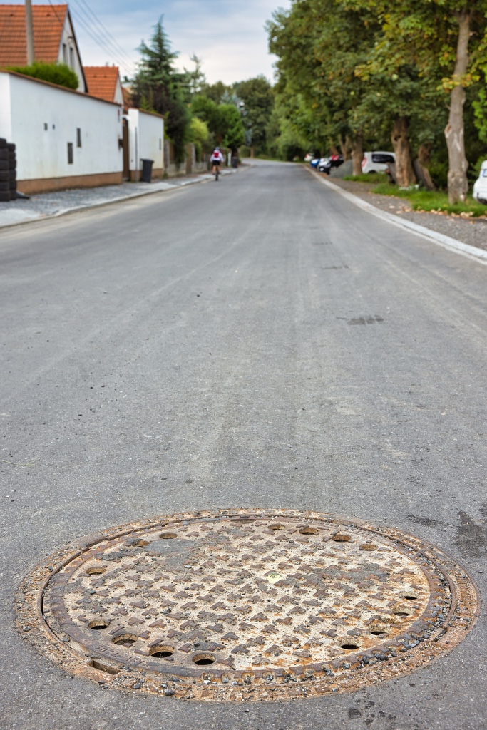 Plzeň vybudovala kanalizaci a vodovod v Koterově za 254 milionů korun (foto: R. Muchka, 31.8.2022)