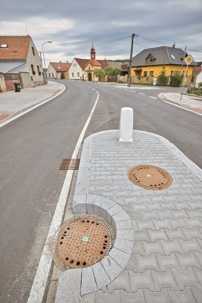 Plzeň vybudovala kanalizaci a vodovod v Koterově za 254 milionů korun (foto: R. Muchka, 31.8.2022)