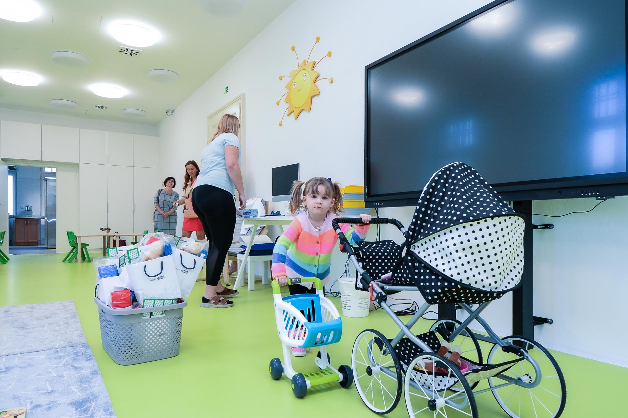 První školní den v Plzni (foto: M. Pecuch, A. Jarošová, E. Kriegerová, H. Josefová, 1.9.2022)