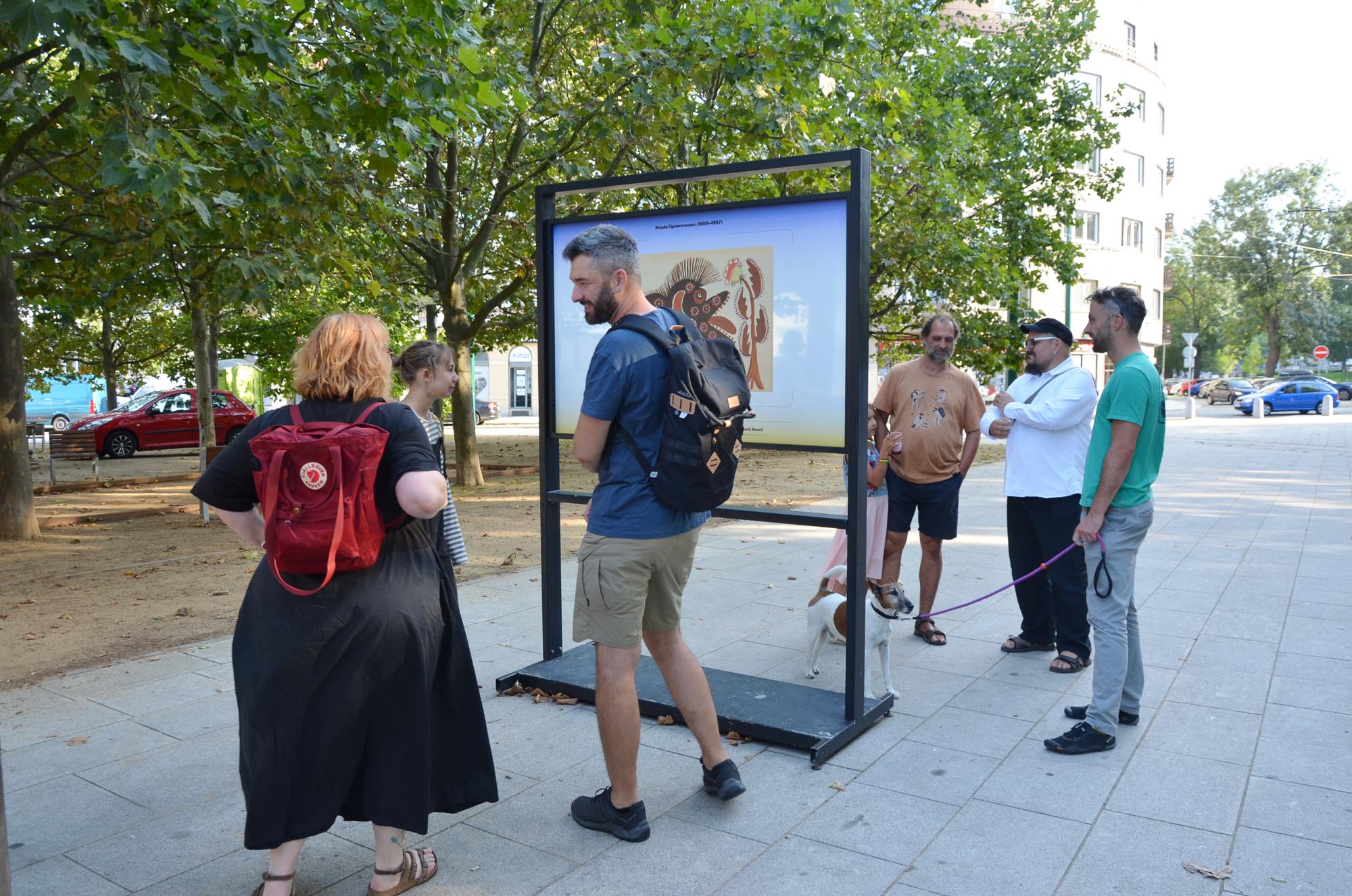 Výstava Ukrajinský svět Marie Prymačenko a koncert Karaimská hudební mapa (foto: E. Kriegerová, J. Engler, 30.8.2022)