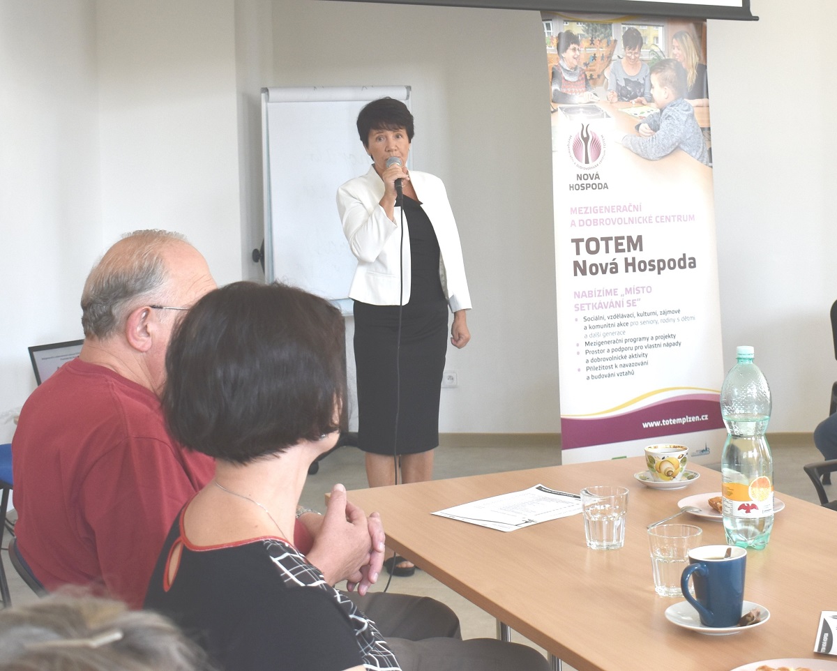 Mezigenerační a dobrovolnické centrum Totem zahajuje novou sezonu (foto: H. Josefová / E. Kriegerová, 6.9.2022)