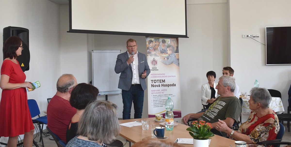 Mezigenerační a dobrovolnické centrum Totem zahajuje novou sezonu (foto: H. Josefová / E. Kriegerová, 6.9.2022)