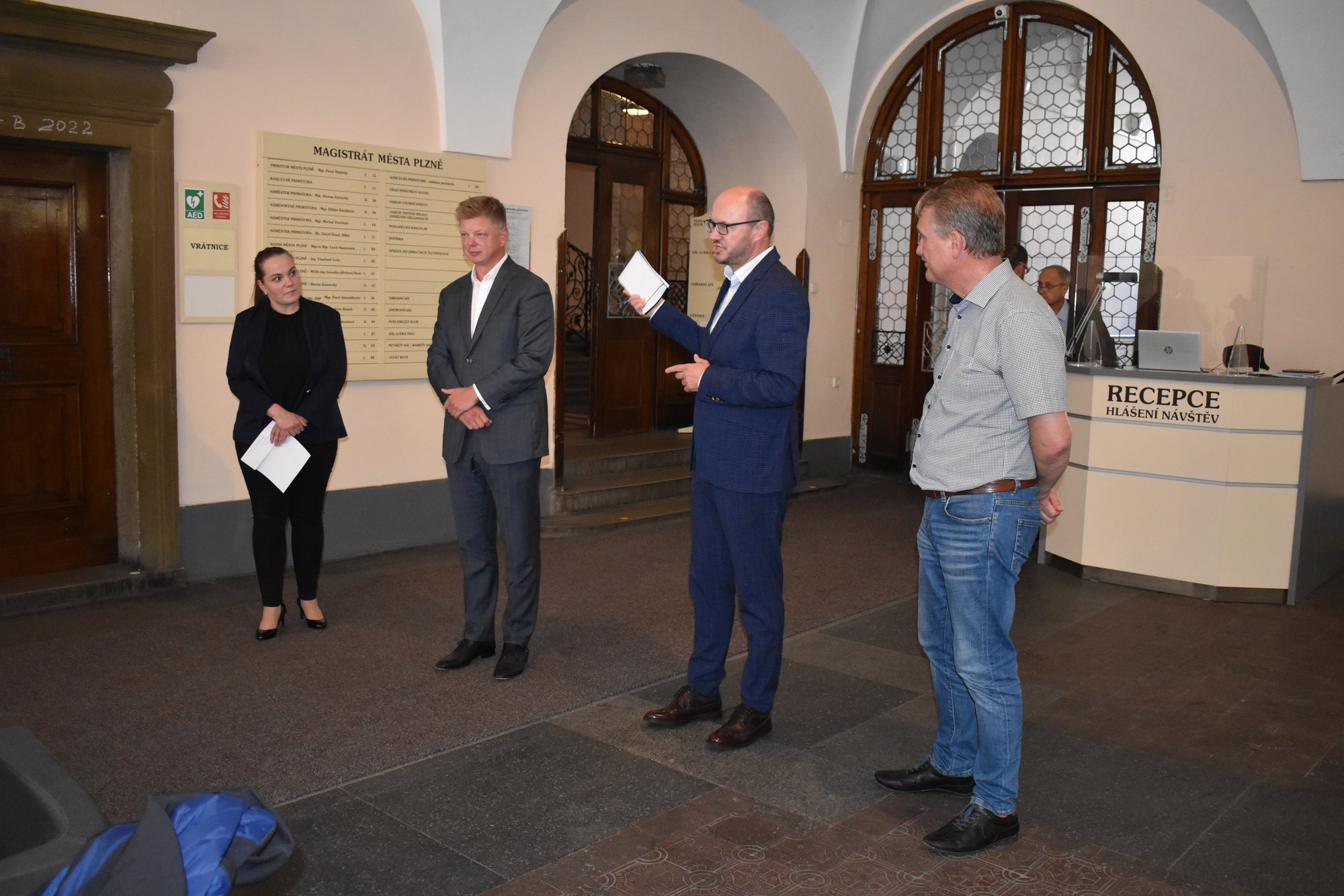 Do Plzně zavítal první starosta bavorského Poppenrichtu (foto: A. Jarošová, 7.9.2022)