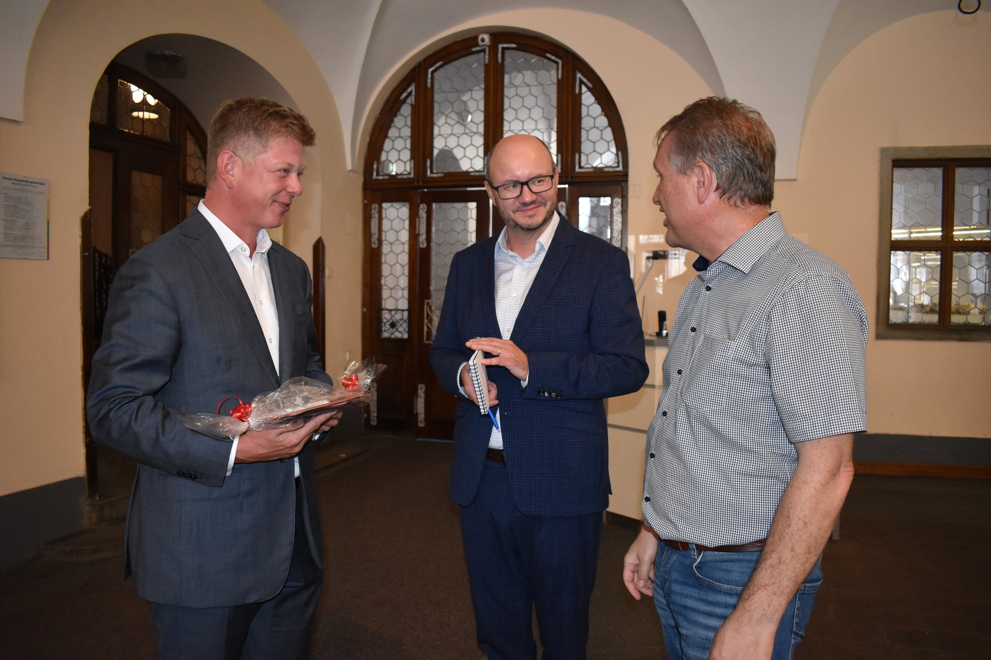 Do Plzně zavítal první starosta bavorského Poppenrichtu (foto: A. Jarošová, 7.9.2022)