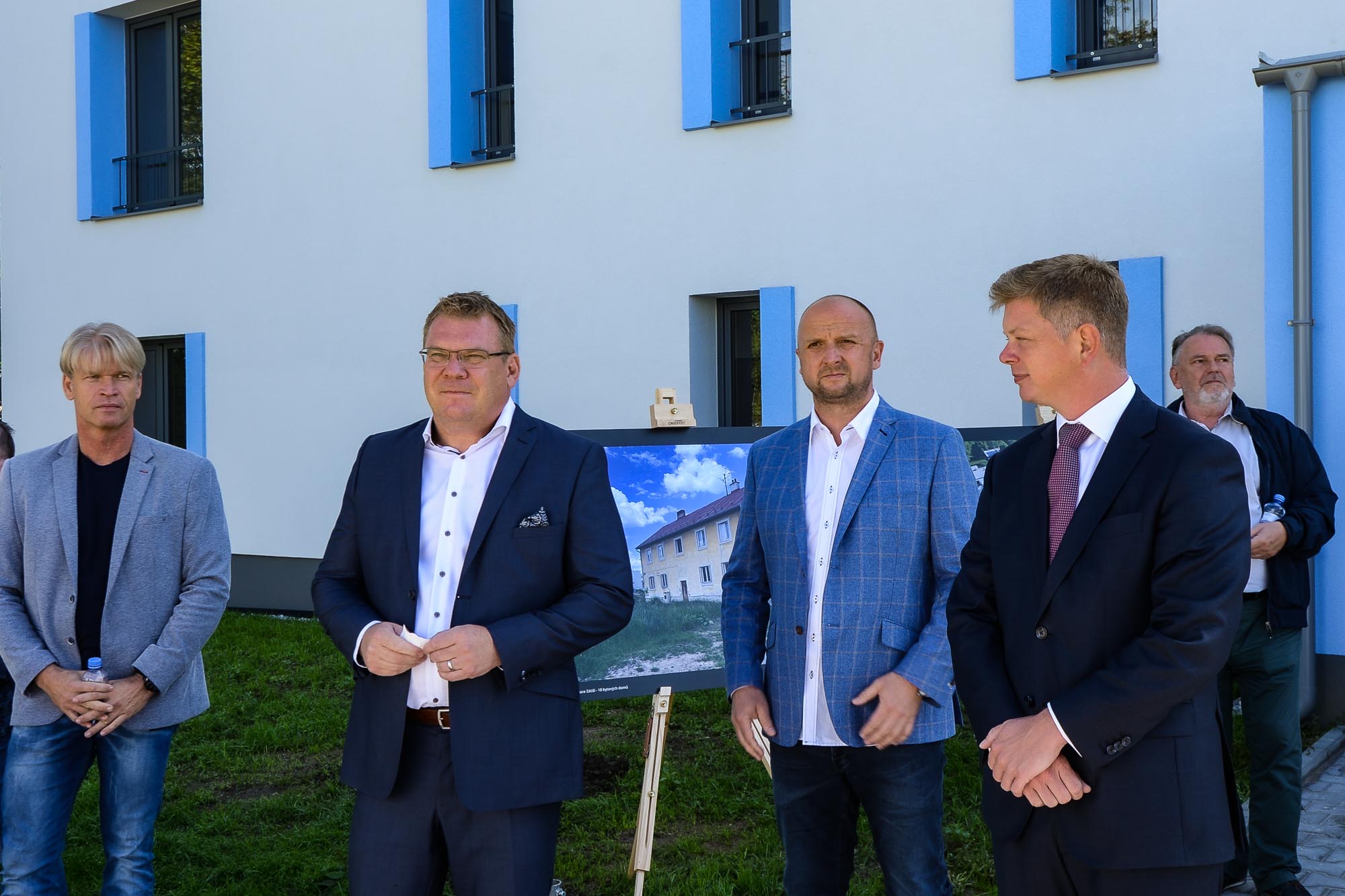 Plzeň postavila 18 bytových domů se 179 byty v lokalitě Zátiší (foto: M. Pecuch, 9.9.2022)