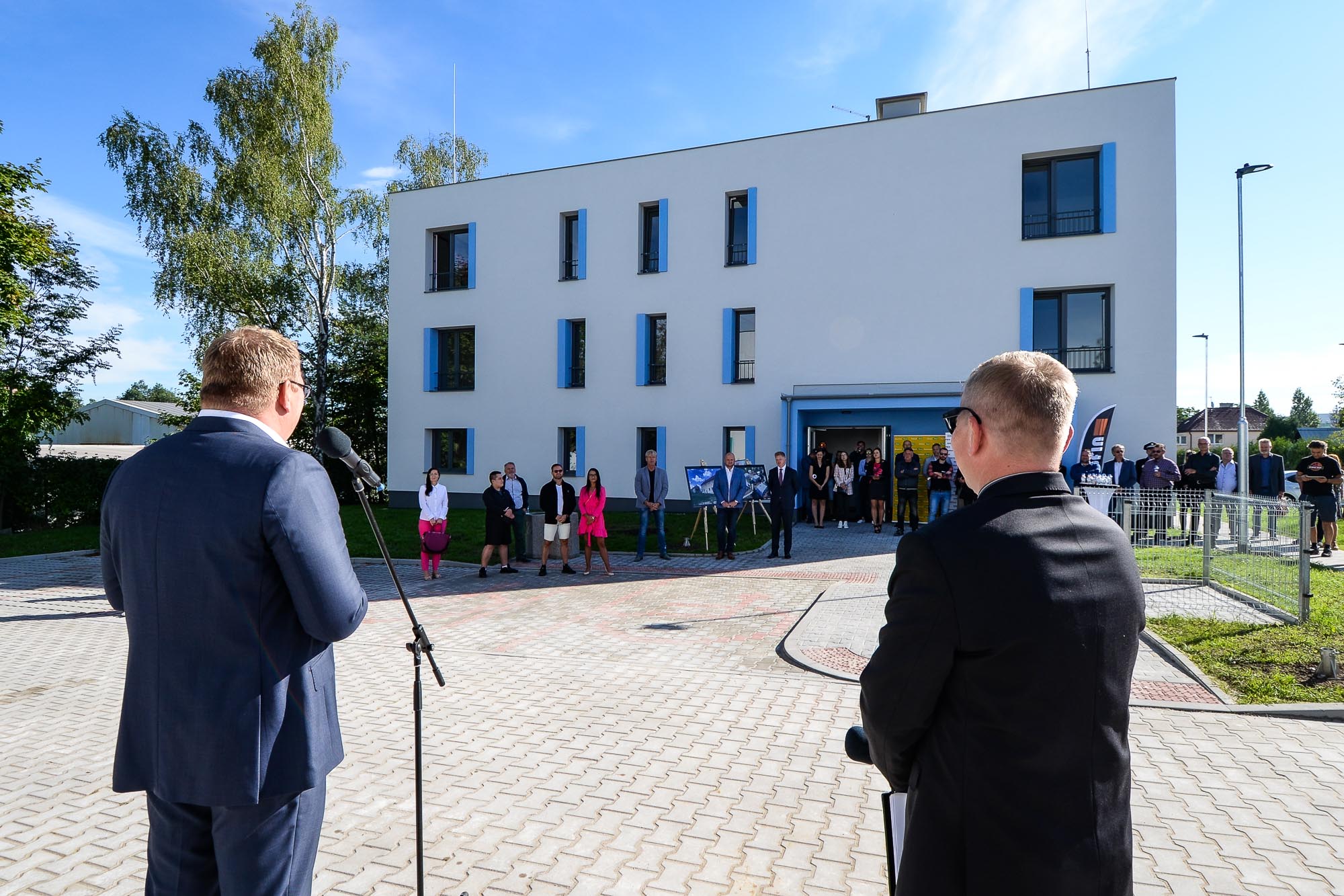 Plzeň postavila 18 bytových domů se 179 byty v lokalitě Zátiší (foto: M. Pecuch, 9.9.2022)