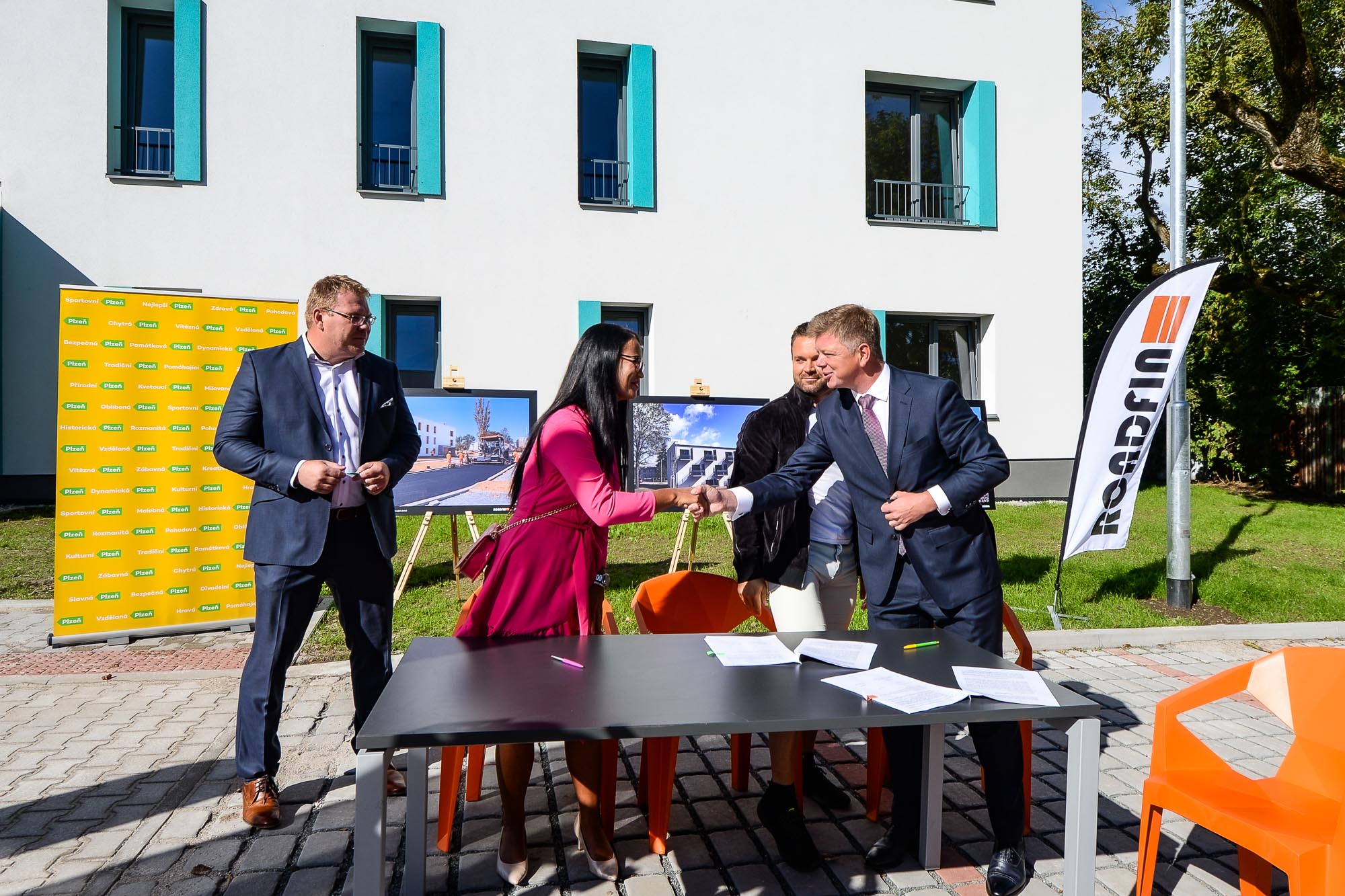 Plzeň postavila 18 bytových domů se 179 byty v lokalitě Zátiší (foto: M. Pecuch, 9.9.2022)