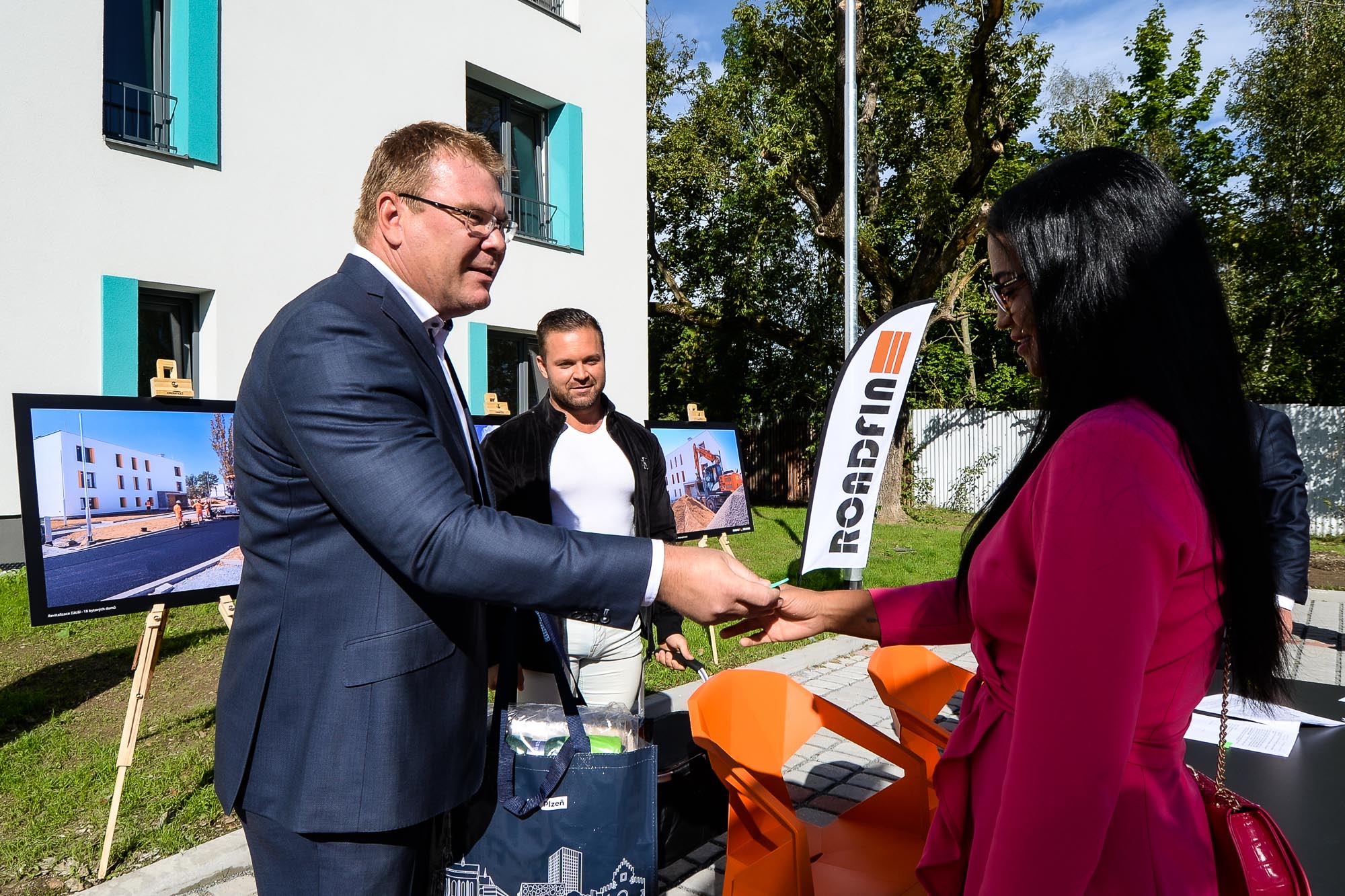 Plzeň postavila 18 bytových domů se 179 byty v lokalitě Zátiší (foto: M. Pecuch, 9.9.2022)