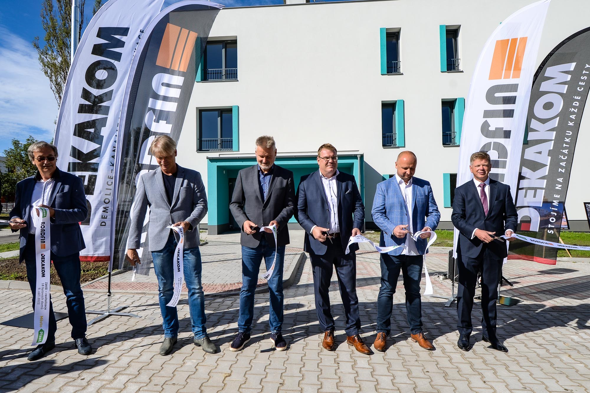 Plzeň postavila 18 bytových domů se 179 byty v lokalitě Zátiší (foto: M. Pecuch, 9.9.2022)