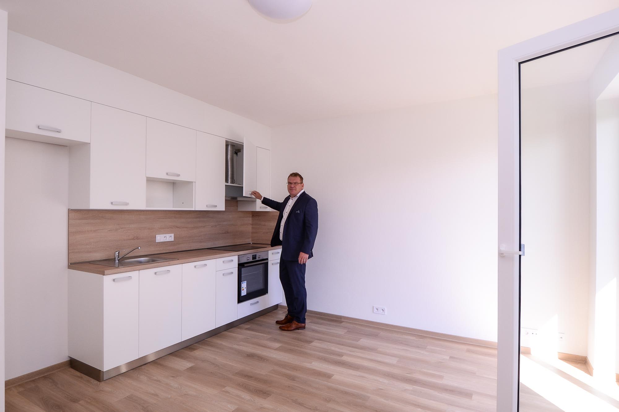 Plzeň postavila 18 bytových domů se 179 byty v lokalitě Zátiší (foto: M. Pecuch, 9.9.2022)