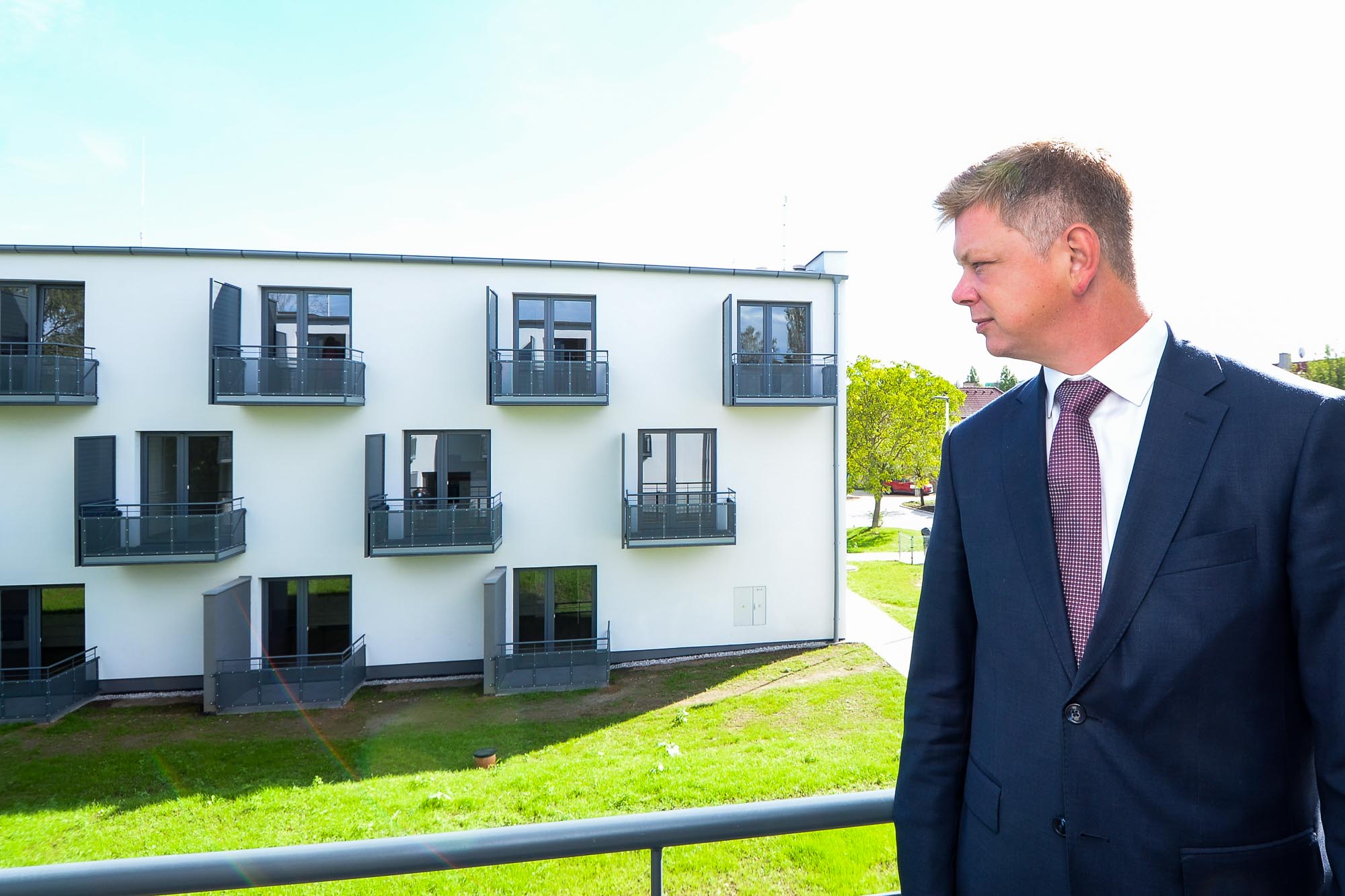 Plzeň postavila 18 bytových domů se 179 byty v lokalitě Zátiší (foto: M. Pecuch, 9.9.2022)