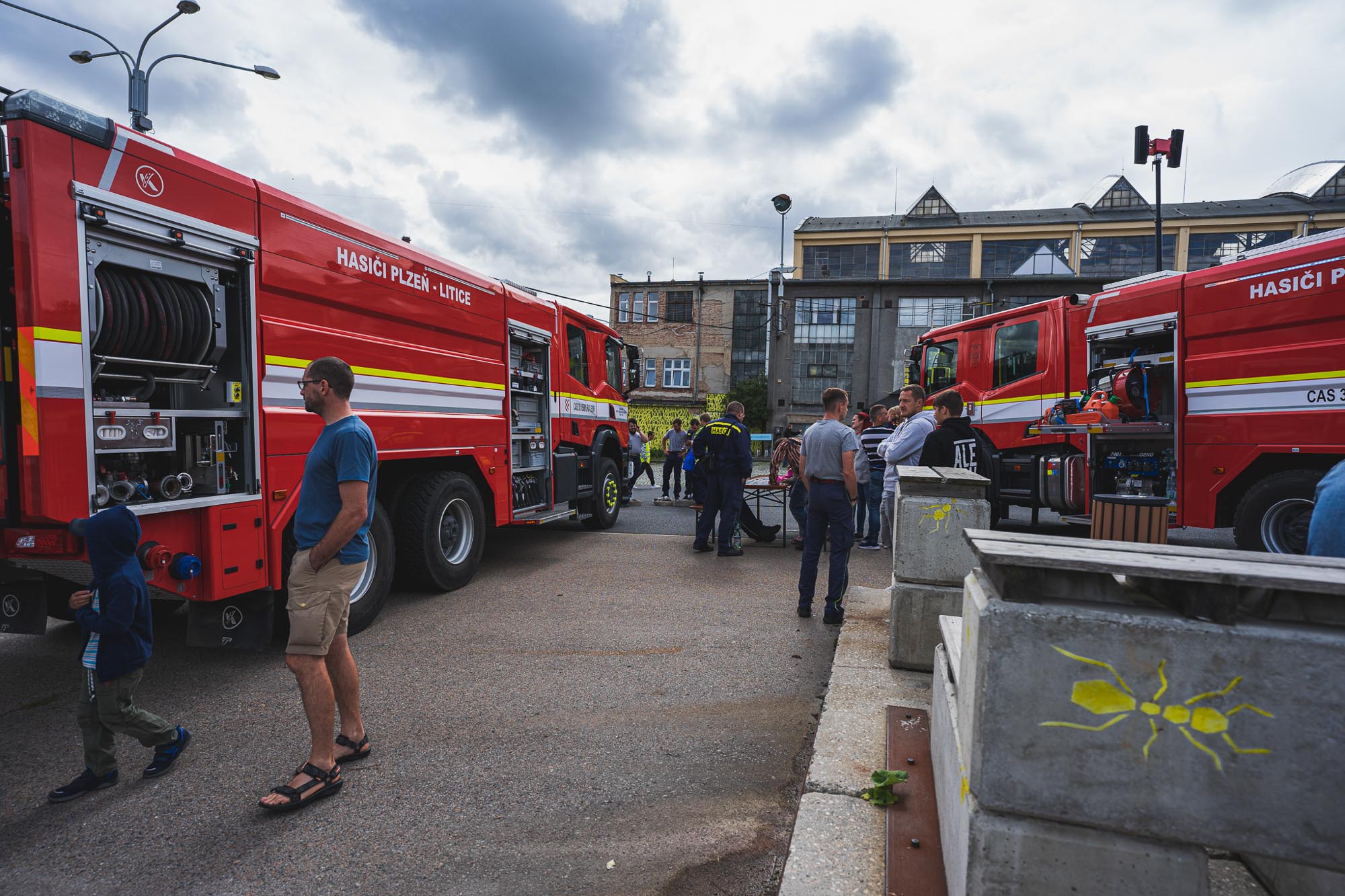 Na Hrdiny Plzně se přišlo podívat přes šest tisíc návštěvníků (zdroj foto: Odbor bezpečnosti, prevence kriminality a krizového řízení MMP, 10.9.2022)