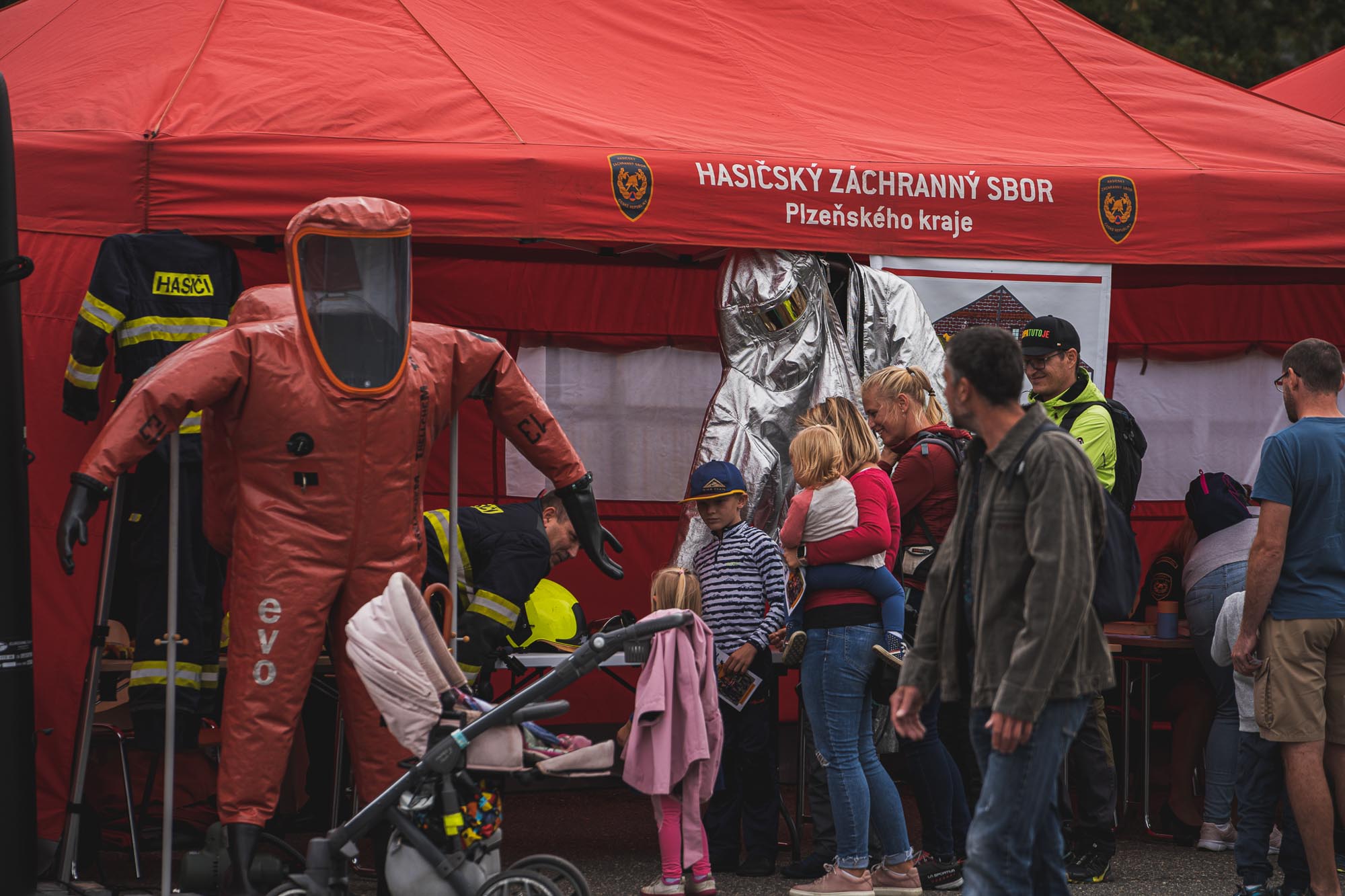 Na Hrdiny Plzně se přišlo podívat přes šest tisíc návštěvníků (zdroj foto: Odbor bezpečnosti, prevence kriminality a krizového řízení MMP, 10.9.2022)