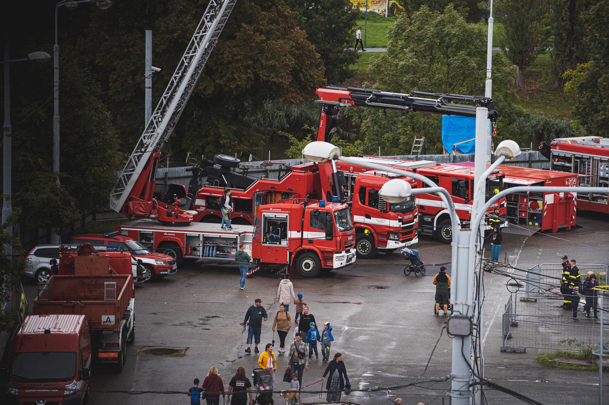 Na Hrdiny Plzně se přišlo podívat přes šest tisíc návštěvníků (zdroj foto: Odbor bezpečnosti, prevence kriminality a krizového řízení MMP, 10.9.2022)