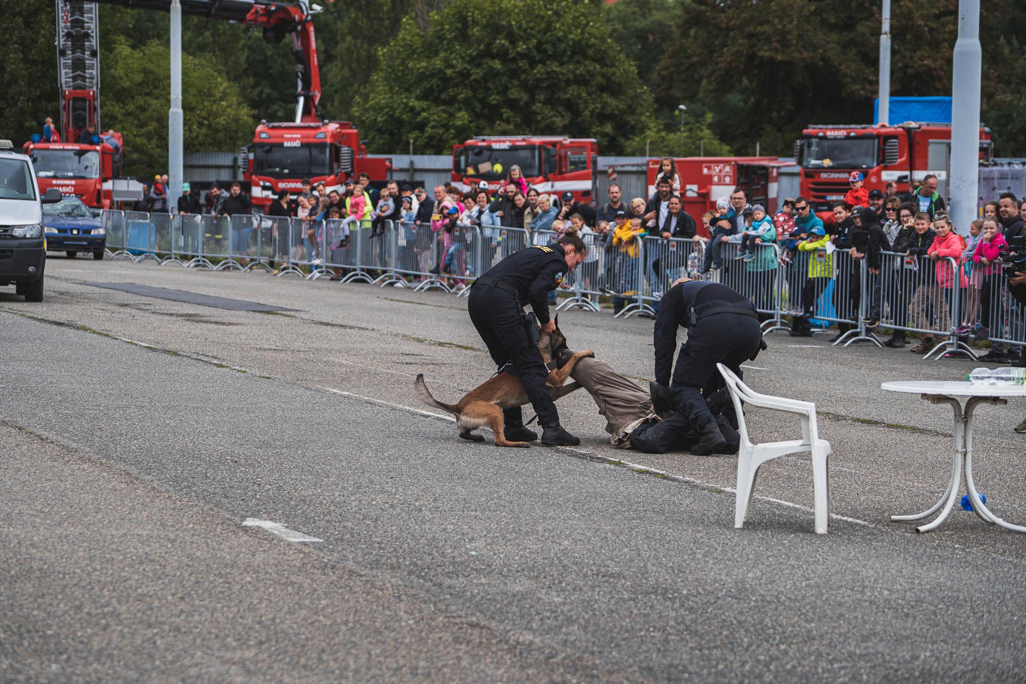 Na Hrdiny Plzně se přišlo podívat přes šest tisíc návštěvníků (zdroj foto: Odbor bezpečnosti, prevence kriminality a krizového řízení MMP, 10.9.2022)