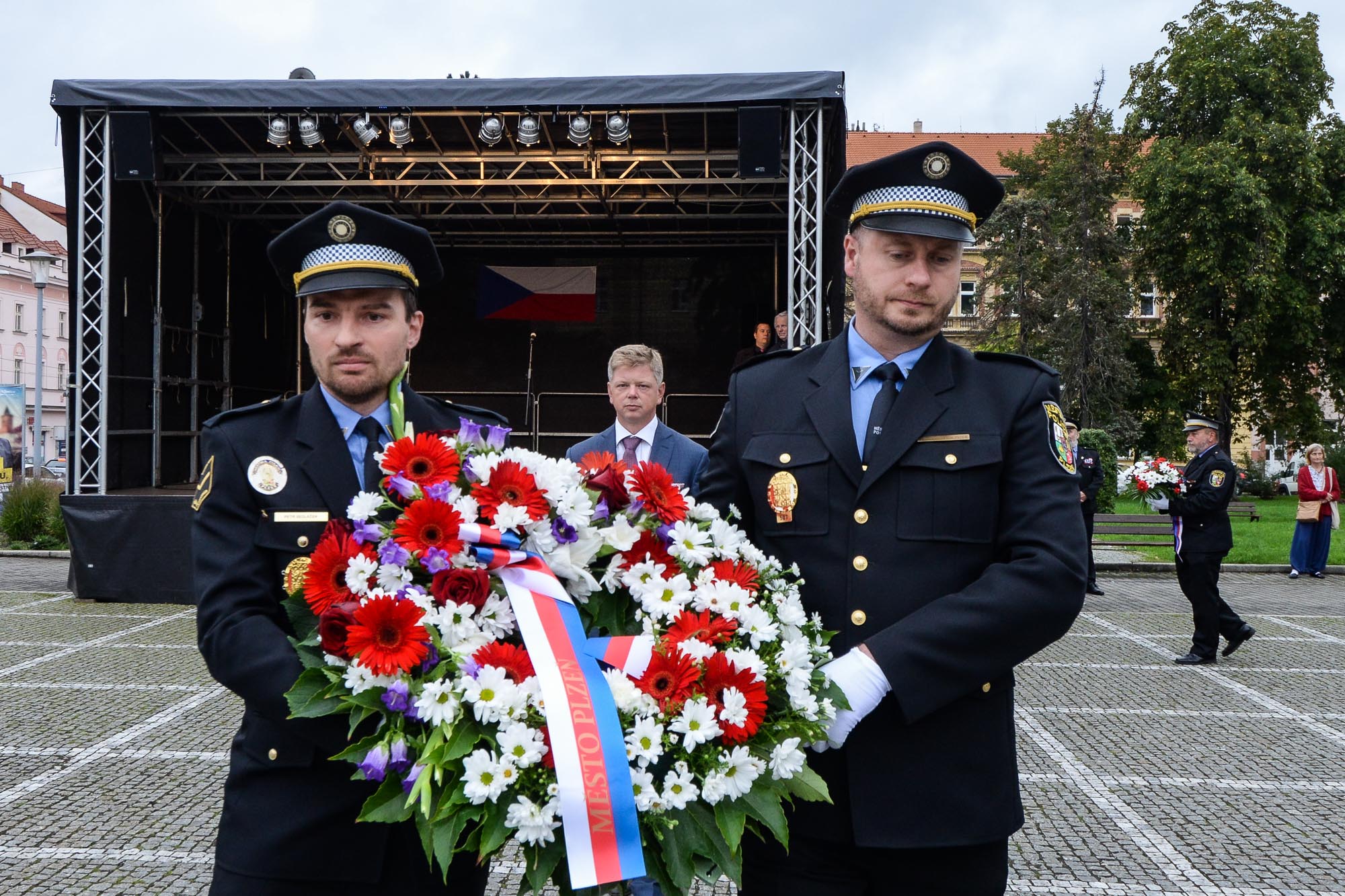 Vzpomínkové setkání se u příležitosti 85. výročí úmrtí T. G. Masaryka (foto: M. Pecuch, 14.9.2022)