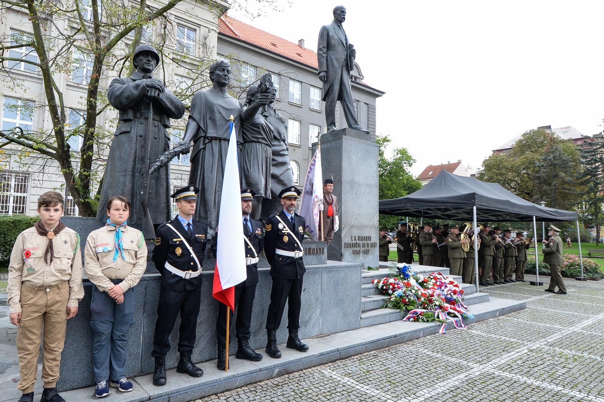 Vzpomínkové setkání se u příležitosti 85. výročí úmrtí T. G. Masaryka